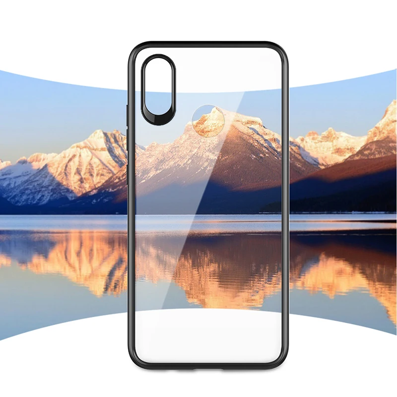 Phone-Bag-Case-Cover-For-Xiaomi-Mi-8-Case-Luxury-Soft-Silicone-Edge-Transparent-Hard-PC (2)