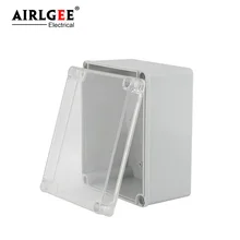 170*140*95 мм прозрачная крышка Водонепроницаемая коробка Пластиковая распределительная коробка короб для мониторинга герметизация кабеля коробка