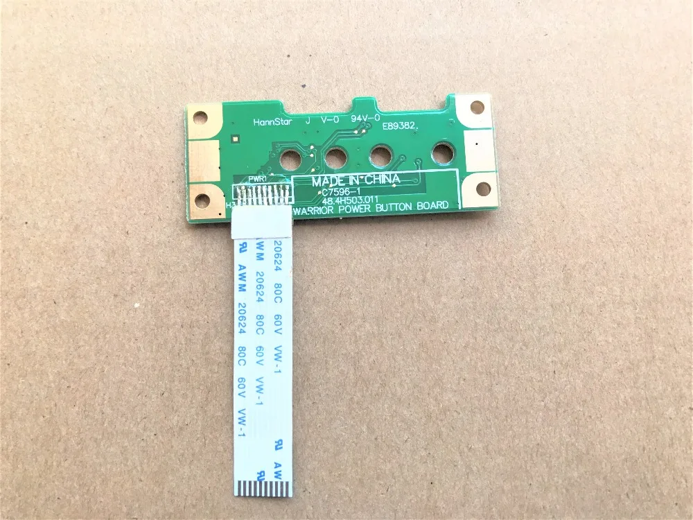 

New New!! Power Button Board With Cable For HP G60 G50 CQ50 CQ60 Series 48.4H503.011