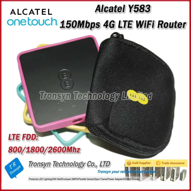 Оригинальный разблокировать Alcatel Y853 100 Мбит/с 4 г маршрутизатор с Sim карт памяти и 4 г LTE мобильной точки доступа Wi-Fi