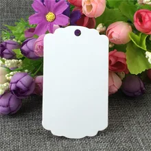 100 шт картон ручной работы с полой головкой сердца этикетки карты бирки для упаковочная бумага имя Висячие ценники