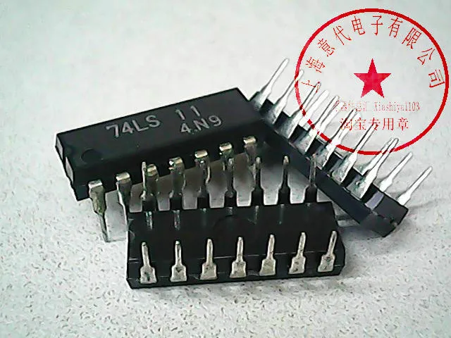 

25PCS 74LS11 DIP-14 New
