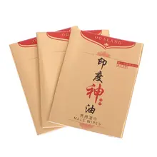 6Pcs Sex products Male Sex Delay Wipes Natural Wet Tissue ejaculation delay India Oil Man For Men Lasting Sex Wipes