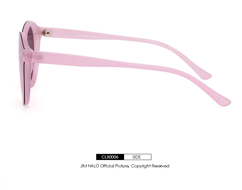 Óculos de sol feminino com lente espelhada roxo