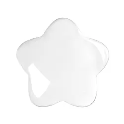 DoreenBeads стеклянные купольные уплотнения кабошоновые украшения фурнитура звезда Flatback белый 25,0 мм (1 ") x 24,0 мм (1"), 2 шт 2016 новинка