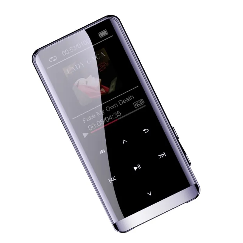 

8GB Ultra thin MP3 Playe OTG MP3 Player Voice Recorder Bluetooth 4.2 Touch Screen 1.8inch Mini Portable HIFI 5D Music Player