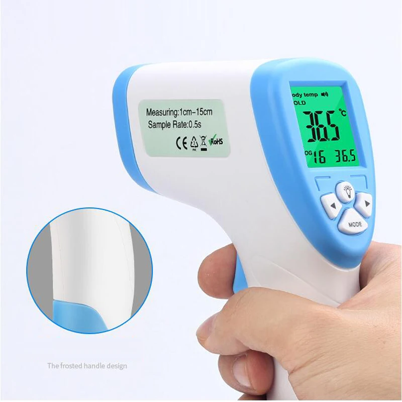 Цифровой инфракрасный лазерный термометр без прикосновения кожи цветные детские электронные многоцелевые термометры