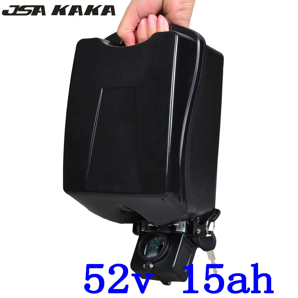 52 v 1000 w Аккумулятор 51,8 V 15AH ebike аккумулятор 52 v 15ah аккумулятора электроскутера 52 V литий-ионный аккумулятор с зарядным устройством
