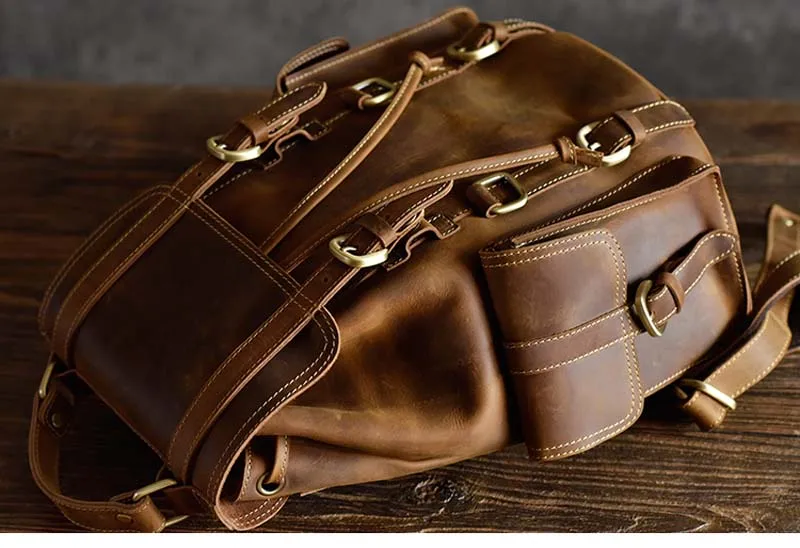 AETOO, дизайн, кожаная сумка, Европа и США, тренд, Ретро стиль, мужская, Baotou, crazy horse, кожаный рюкзак для отдыха