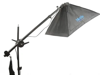 

Mettle Meitu 4in1 light head cross arm kit top light of the quadruple lamp softener box light stand kit cd50