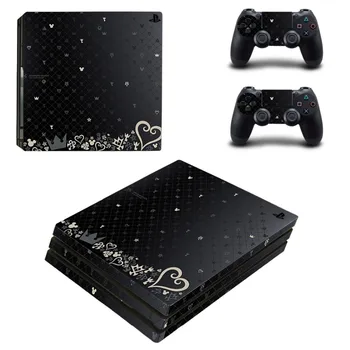 

Game Kingdom Hearts 3 PS4 Pro Skin Sticker Decal for PlayStation 4 Console and 2 Controller PS4 Pro Skin Sticker Vinyl