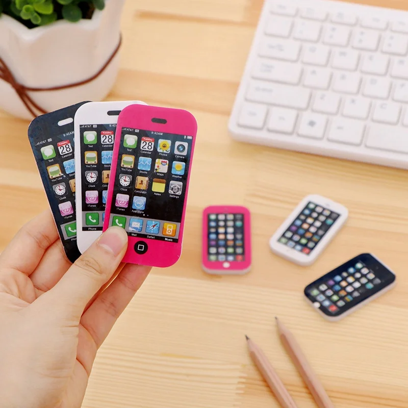 YDNZC модные креативные iPhone ластик мультфильм карандашный Kawaii моделирование