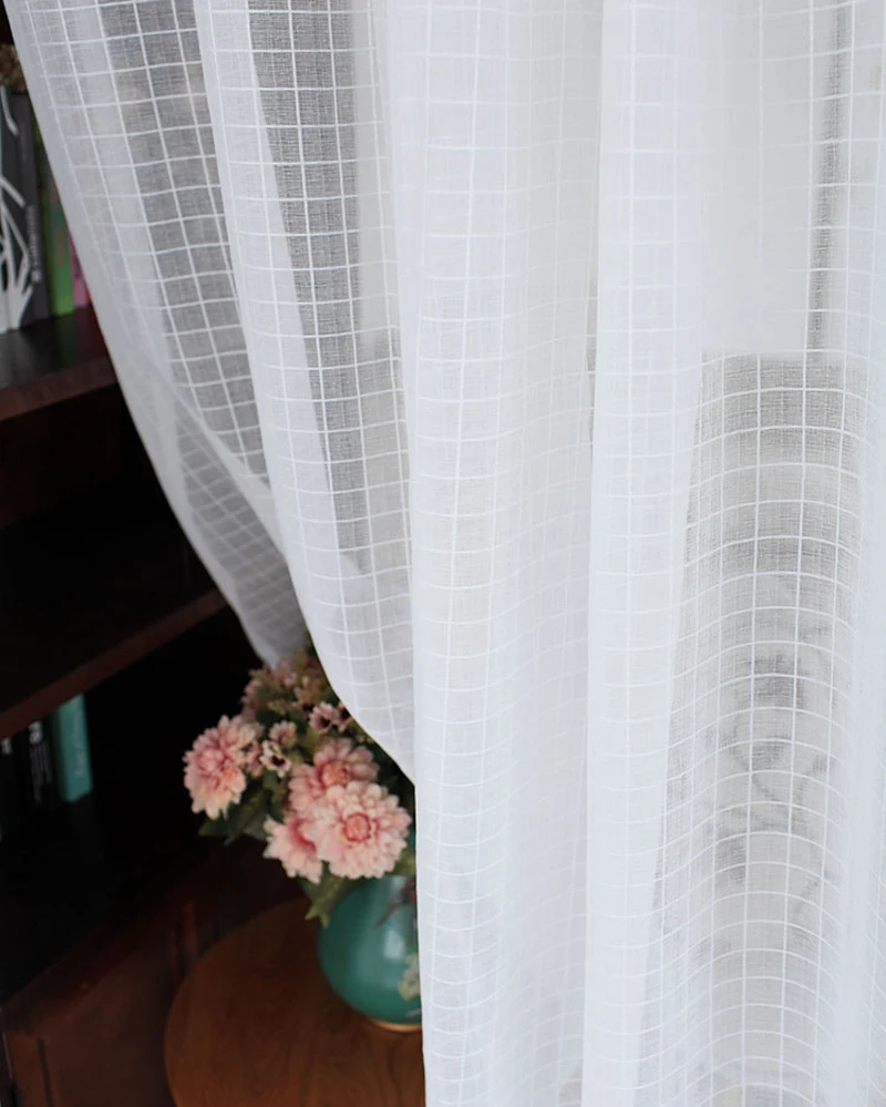 Branco Cozinha Cortinas De Tule Moderno Xadrez Jacquard Cortinas Branco Cozinha Cortinas De Tule Moderno Xadrez Jacquard Cortinas