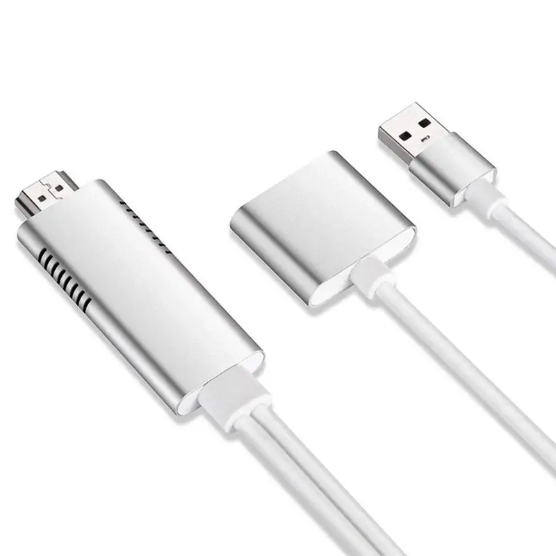 Hdmi зеркальный смарт кабель Hdtv Av телефон к ТВ адаптер для Iphone Ipad|Беспроводные