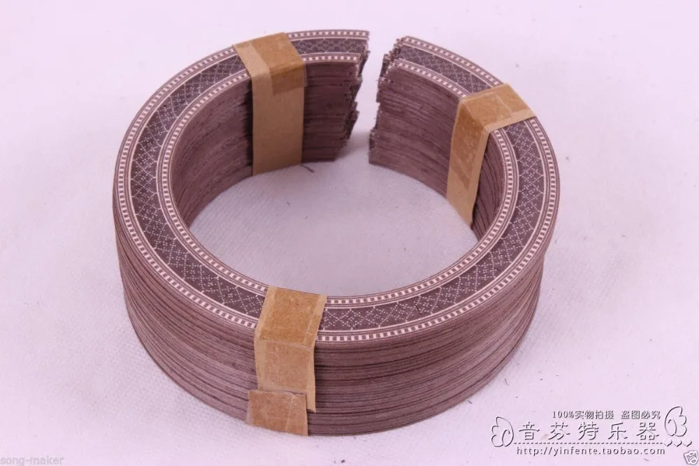 

Free shipping 20pcs CLASSICAL GUITAR ROSETTE SOUND HOLE INlay Shell Inlaid REAL Wood