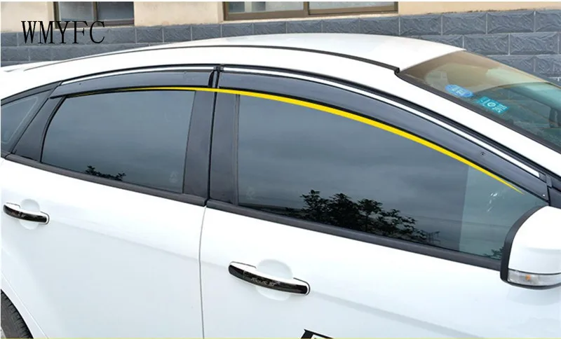 Для Ford Focus Sedan 2012 2013 2014 2015 акриловый козырек для окна вентиляционные оттенки