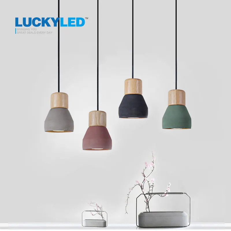 American Country Style cement Pendant Light 120cm wire E27 / E26 Socket Droplight 4 colors wood indoor Decoration Hanging Lamp American Country Style cement Pendant Light 120cm wire E27 / E26 Socket Droplight 4 colors wood indoor Decoration Hanging Lamp