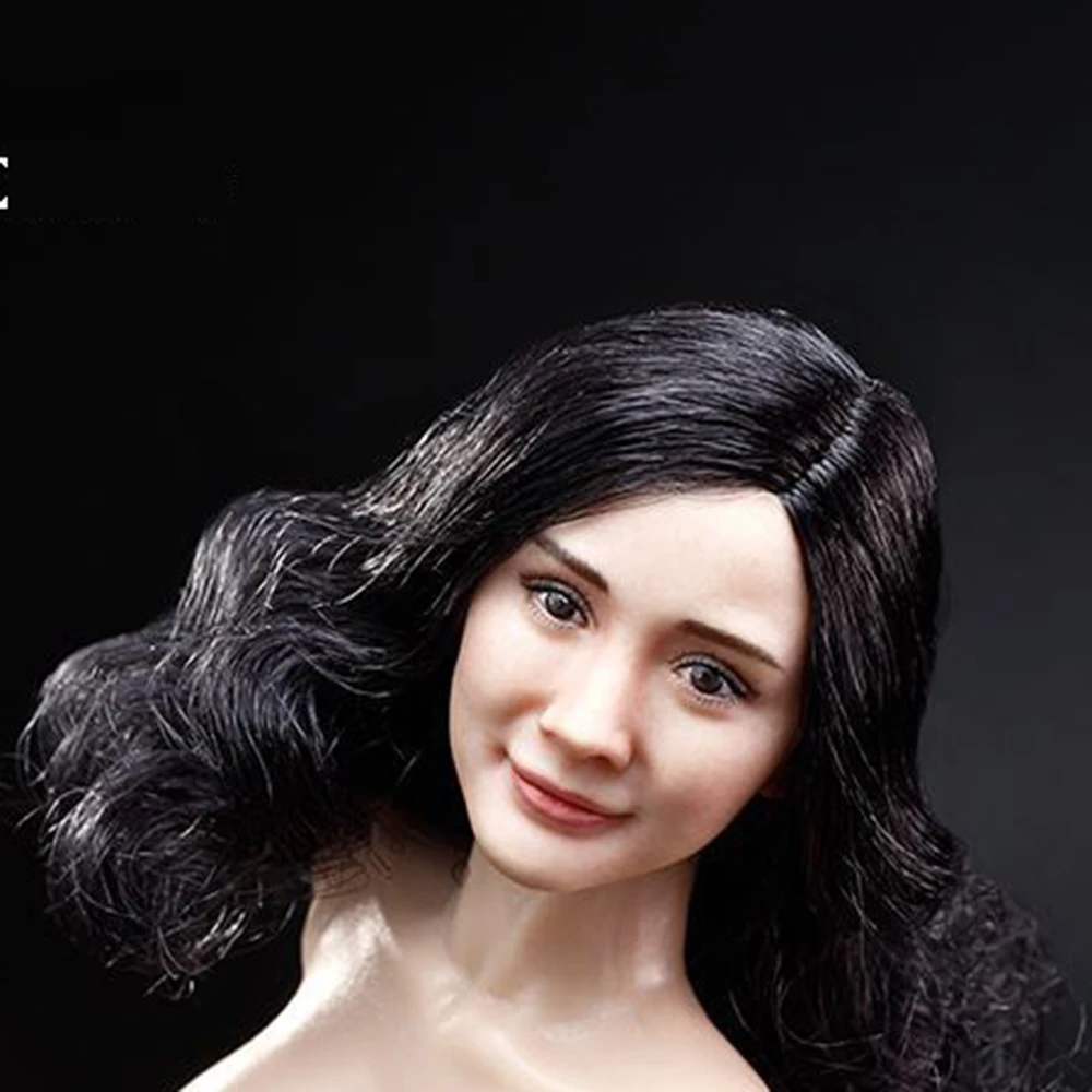 1/6 VERYCOOL Asia Star Girl Yang Mi кудрявые волосы голова лепить и VC 3,0 тело фигура FX06B без комплекта одежды