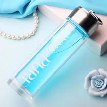 Портативный двойными стенками Стекло бутылки воды Кубок Стекло Кубок Питьевой Банки Cam Bardak чайники Copas де Vidrio питья 50M1012