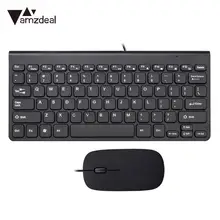 Клавиатура и мышь комплект USB клавиатура и мышь для компьютера Combos проводной 78 клавиш для Apple для iPad серии iOS системы