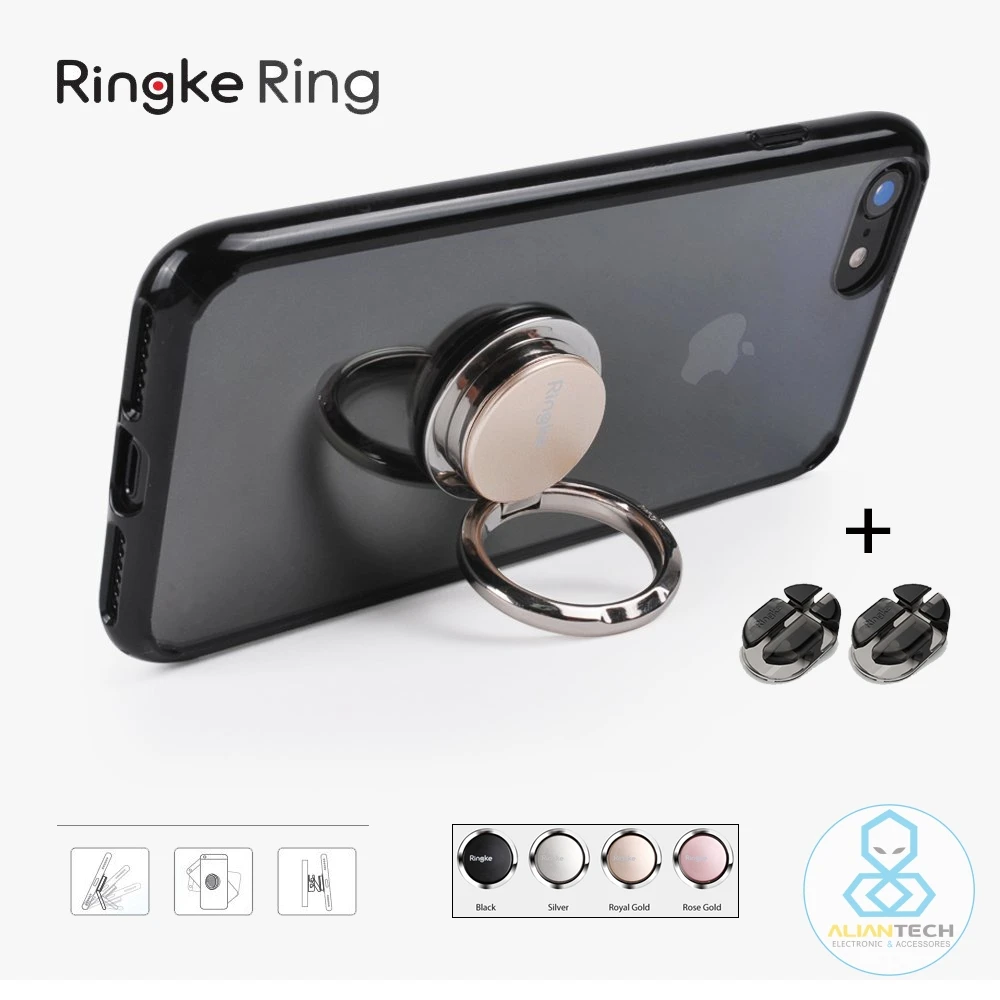 imágenes para Ringke anillo completo control de rotación de pata de cabra soporte versátil soporte de smartphone con 2 gratis de mount holder imágenes para Ringke anillo completo control de rotación de pata de cabra soporte versátil soporte de smartphone con 2 gratis de mount holder