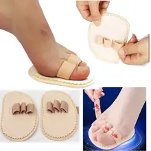 1 пара ног тройной пальцы выпрямитель три молотка ноги защитные стельки Уход за ногами