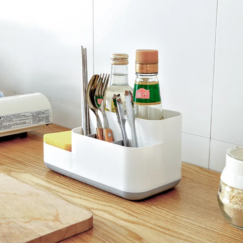 1 Pcs Creative Makeup Organizer Plastic Detachable Grid Finishing Storage Box Cosmetics Desktop Rack Organizador 2019 Hot