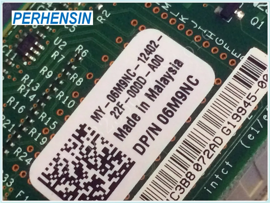 Для DELL для POWEREDGE M710 1 ГБ четырехпортовая мезонинная карта 6M9NC 06M9NC | Компьютеры и