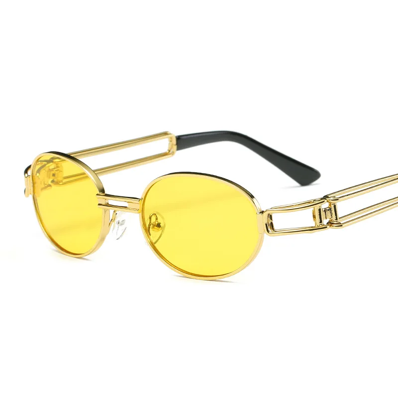 

Steampunk Goggles Men Carter Sunglasses Retro Brand Designer Women Sun Glasses Lunette Transparent Oculos Female Eyewear Male