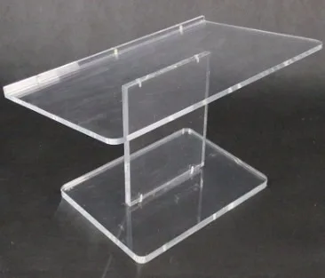 tabletop lecterns Серия мастерской акриловое настольное ведро для льда подиум, легкая сборка-прозрачная, настольная подставка - Цвет: tabletop lecterns