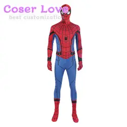 Бесплатная доставка! костюм Человека-паука для косплея, карнавала, Хэллоуина, Рождества