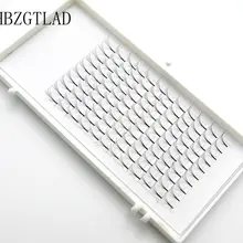 Предварительно сделанные объемные ресницы вентиляторы 5D фен для придания объема расширение профессиональные трафареты объемные ресницы русский объем и удлинение ресниц