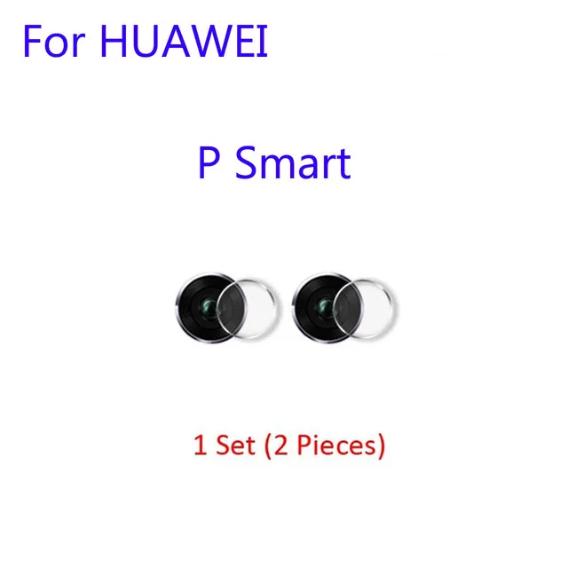 2 шт 9D закаленное стекло для huawei P Smart Plus Защита экрана для P Smart Psmart Z Защитная крышка объектива камеры Fil