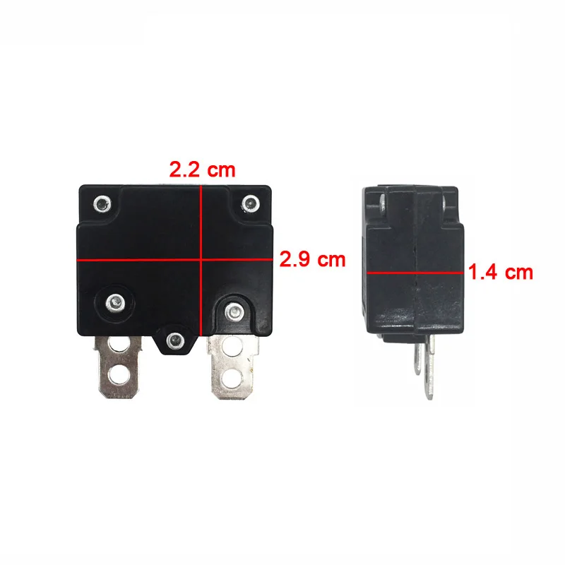 Car plug-in overload protector 15A reset safety