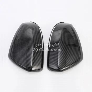 

For VW T-Cross 2019 Exterior Rear View Mirror Cover Trims Rearview Protective Garnish ABS Chrome Stickers Car Accessories
