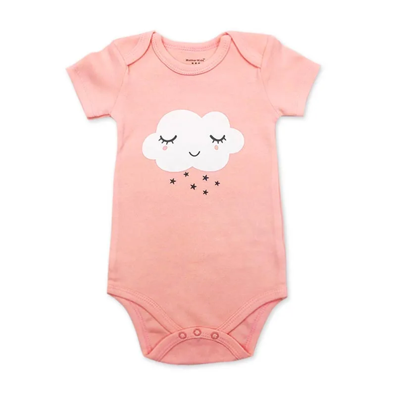 Newborn Baby Jumpsuit Infant Boy Girl Clothes Summer Short Sleeve Bodysuit for Newborn Baby Clothing Baby Costume Baby Clothing