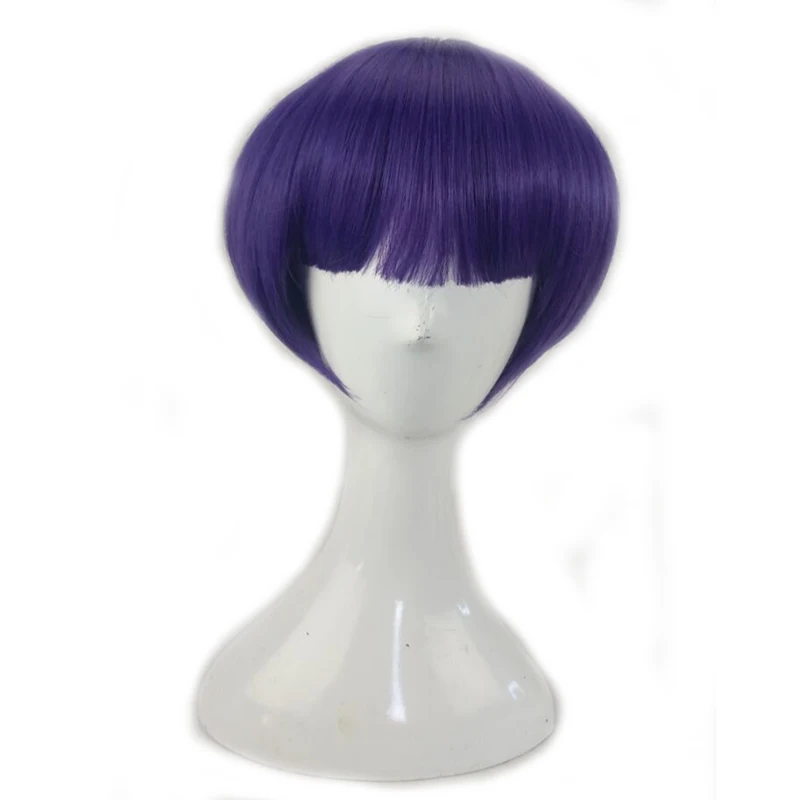 HAIRJOY женский стрижка Pixie черный коричневый блондин фиолетовый 6 цветов короткий прямой термостойкий синтетический парик