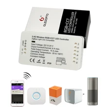 Zigbee контроллер работает с крупными мостами/шлюзами для RGBW/RGBCW DC 12 V светодиодные ленты