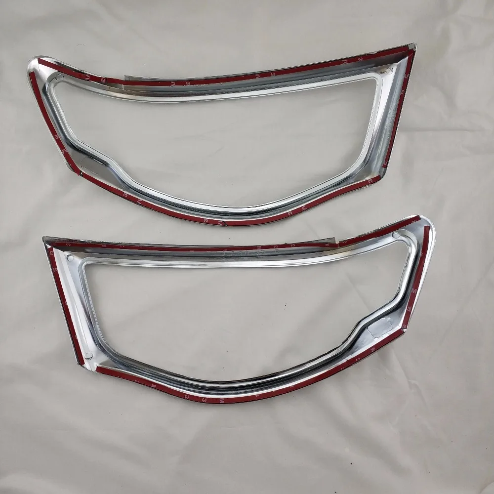 2 шт. хромированная накладка на голову для Mitsubishi Triton L200 2005-2008 автомобильный Стайлинг
