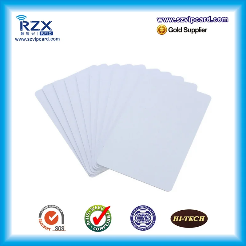 500 шт. MIFARE Classic 1 K+ HITAG 2 пустая композитная карта CR80 Смарт гибридная карта