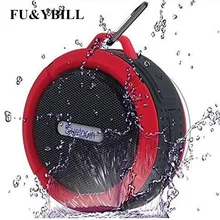 C6 беспроводной водонепроницаемый динамик с 5 Вт привод, Поддержка SD TF карты, на присоске, встроенный микрофон, Hands-Free Динамик телефон PK BTS06