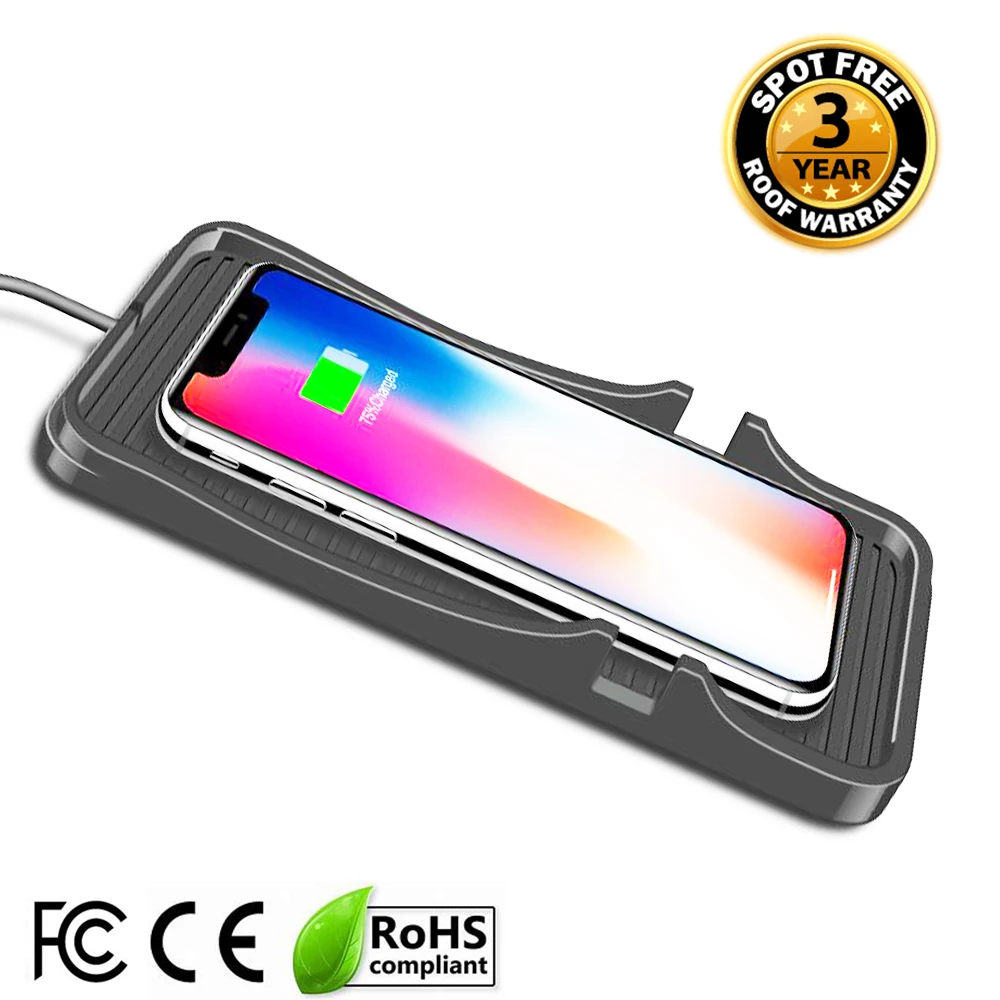 Автомобильное беспроводное зарядное устройство qi Беспроводное для телефона iPhone