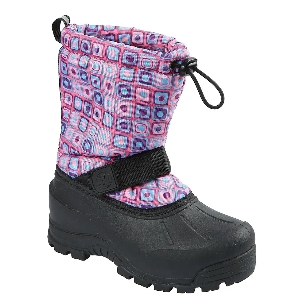 

Northside Children Kids Boys Girls winter outdoor snow keep warm waterproof non-slip snow boots hiking boots