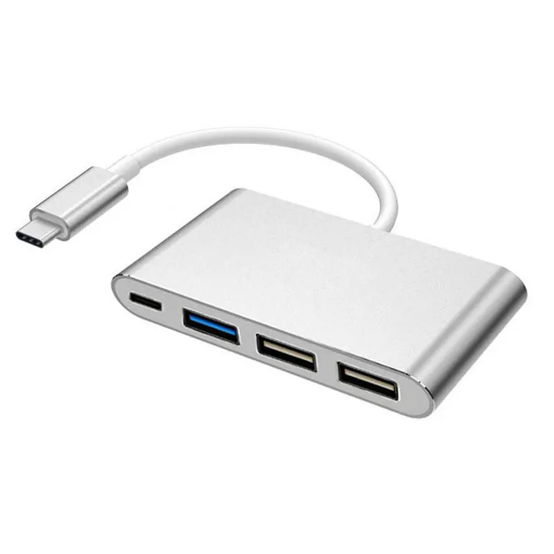 Uosible концентратор USB Type C док-станция высокая скорость Thunderbolt 3 адаптер USB-C ключ с USB 3,0/2,0 питания для Macbook Pro/Air