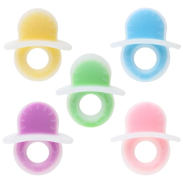 Baby Teether Pacifier Nipple Soother Teething Nursing Silicone BPA Free