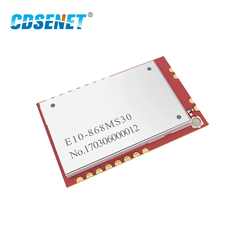 Беспроводной радиочастотный модуль SI4463 SPI 868 МГц, приемопередатчик CDSENET E10-868MS30 SMD 6000 м 1 Вт, радиочастотный передатчик и приемник 868 МГц Беспроводной радиочастотный модуль SI4463 SPI 868 МГц, приемопередатчик CDSENET E10-868MS30 SMD 6000 м 1 Вт, радиочастотный передатчик и приемник 868 МГц