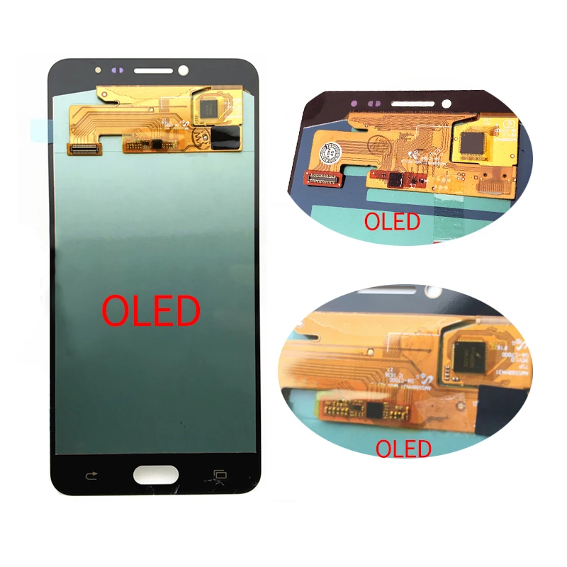 OEM AMOLED сменный LCD телефон для Samsung Galaxy C7 C7000 SM дисплей кодирующий преобразователь