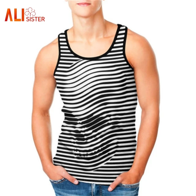 3D Tank Top Summer Tops Men Cool Print Skull Tank Tops Male Casual Hip