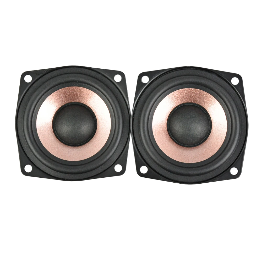 Aiyima-alto-falante Hifi Desktop Full Range Sound Alto-falante de Alta Sensibilidade Alto-falantes de Áudio Ohm Ohm 15w 2.5 Pcs - Image 3