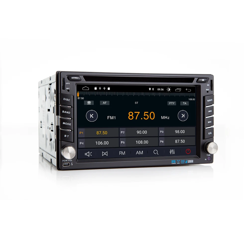 Top AutoRadio 2 din Android 9.0 Car Head Unit For Nissan Note Qashqai Xtrail Almera 3 Multimedia Audio Tape Recorder GPS Navigation 3